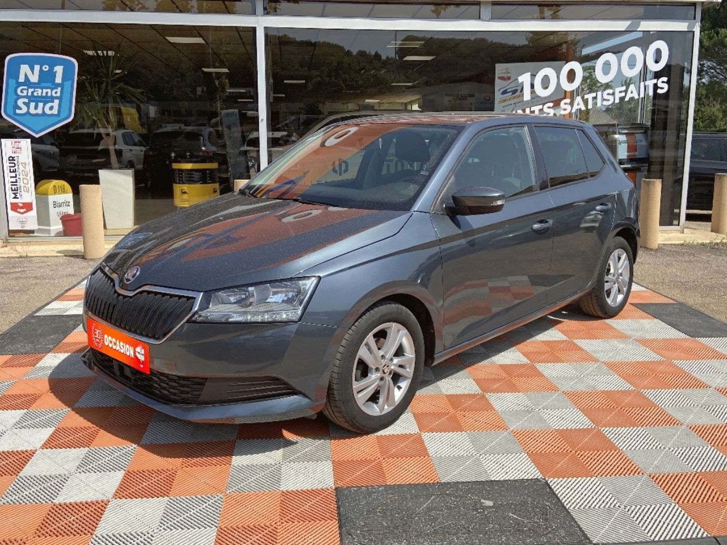 SKODA FABIA 1.0 TSI 95 AMBITION Caméra JA 15"